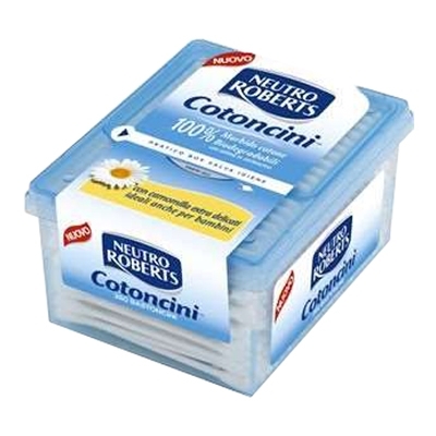 Betisoare de urechi biodegradabile Neutro Roberts 260 buc Betisoare de urechi biodegradabile Neutro Roberts 260 buc