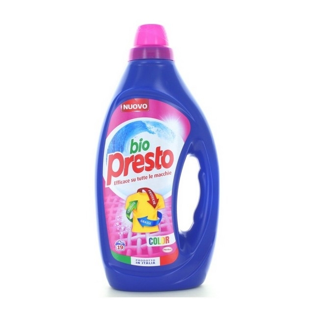 Bio Presto Color - detergent lichid pentru rufe colorate 950 l - 19 utilizari Bio Presto Color - detergent lichid pentru rufe colorate 950 l - 19 utilizari