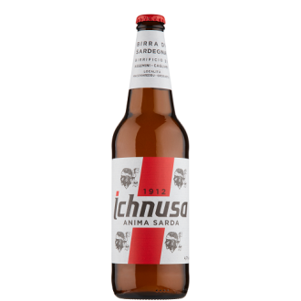 Bere Ichnusa 4,7% alcool, sticla 66cl