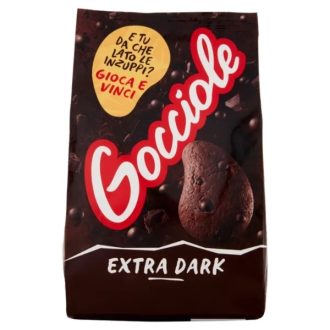 Biscuiti Gocciole Chocolate Pavesi Extra Dark 400g - Termen de valabilitate 18.09.2025