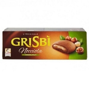 Biscuiti Grisbi Vicenzi cu crema de alune 9 x 16,7g Biscuiti Grisbi Vicenzi cu crema de alune 9 x 16,7g