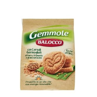 Biscuiti integrali cu alac si hrisca Gemmole Balocco 700g