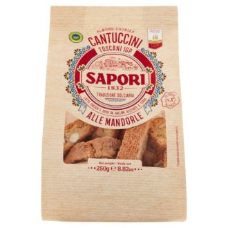 Biscuiti italieni cu migdale Cantuccini Toscani IGP Sapori 250g
