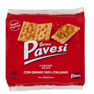 Biscuiti sarati Cracker Gran Pavesi 560g