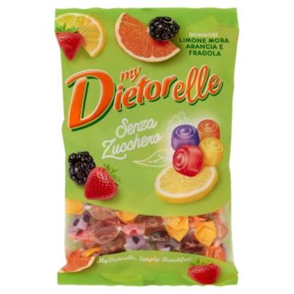 Bomboane moi Italia cu fructe Dietorelle Mix Morbide Frutta 140g