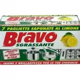 Bravo - Bureti cu detergent pentru inox (7 bucati)