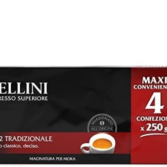 Cafea macinata Pellini N. 42 Tradizionale 4x250g