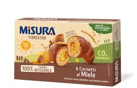Cornuri integrale cu miere Misura Fibrextra 6 buc