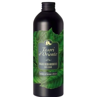 Crema aromatica de dus Santal si Vetiver Tesori d'Oriente 500 ml