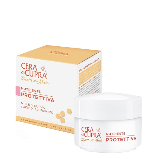 Crema de fata pentru ten uscat cu extract de miere si acid hialuronic Cera di Cupra 50ml