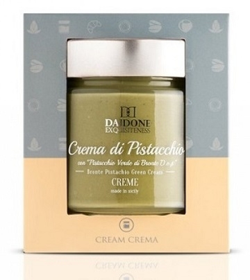 Crema de fistic italiana, calitate extra D.O.P Daidone Exquisiteness 220g Crema de fistic italiana, calitate extra D.O.P Daidone Exquisiteness 220g