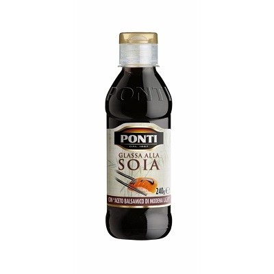Crema de soia cu otet balsamic Ponti Glassa Gastronomica 240ml