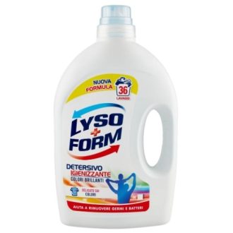 Detergent igienizant pentru rufe colorate Lysoform 36 utilizari