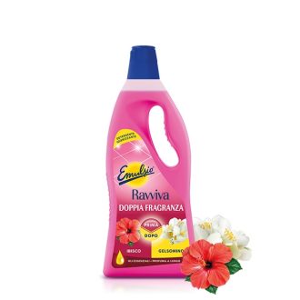 Detergent pentru toate tipurile de pardoseli cu iasomie si hibiscus Emulsio Ravviva 750ml