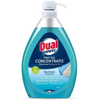 Detergent Concentrat Vase Dual Power cu Bicarbonat si Salvie 1L
