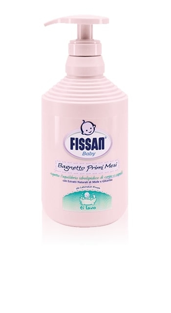 Detergent corp pentru nou-nascuti Fissan Bagnetto Primi Mesi 500 ml Detergent corp pentru nou-nascuti Fissan Bagnetto Primi Mesi 500 ml
