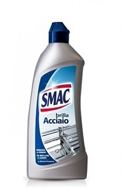 Detergent crema pentru inox Smac Brillacciaio 500 ml Detergent crema pentru inox Smac Brillacciaio 500 ml