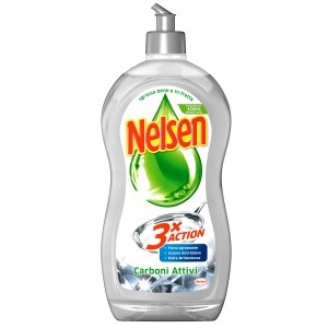 Detergent de vase Nelsen Carboni Attivi 900ml