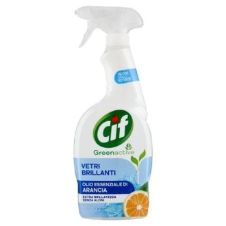 Detergent geamuri cu ulei esential de portocale Cif Greenactive Vetri Brillanti 650 ml