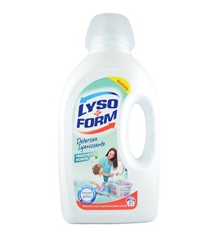 Detergent igienizant pentru rufe Lysoform Freschezza Fiorita 21 utilizari