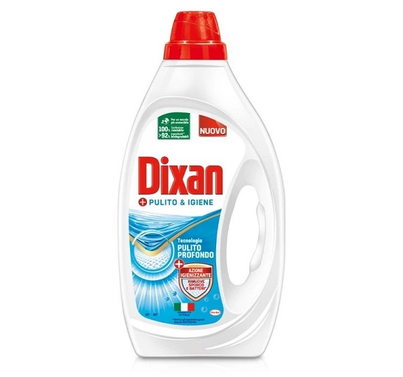Detergent lichid Dixan Pulito&Igiene 18 utilizari - 900ml Detergent lichid Dixan Pulito&Igiene 18 utilizari - 900ml