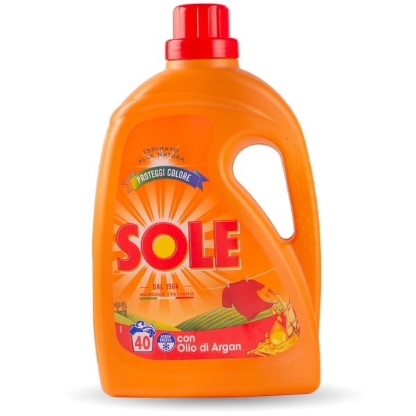 Detergent lichid italian Sole pentru rufe colorate 3in1 - 41 utilizari