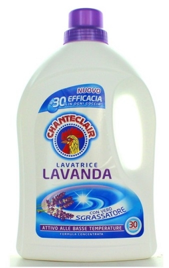 Detergent lichid pentru rufe Chanteclair cu parfum de levantica Detergent lichid pentru rufe Chanteclair cu parfum de levantica