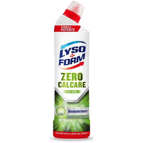 Detergent pentru toaleta Lysoform WC Gel Zerocalcare Lime 750ml Detergent pentru toaleta Lysoform WC Gel Zerocalcare Lime 750ml