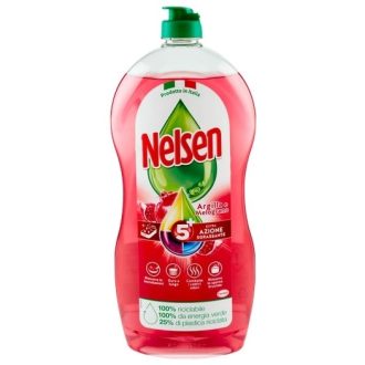 Detergent pentru vase Nelsen Argila si Rodie 0,9 L