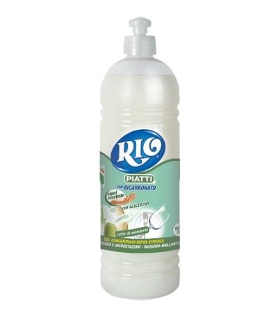 Detergent pentru vase Rio Bum Bum Lapte de migdale si bicarbonat 800ml Detergent pentru vase Rio Bum Bum Lapte de migdale si bicarbonat 800ml
