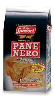 Faina de grau italiana pentru paine neagra cu 7 cereale Molino Spadoni 1kg