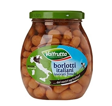 Fasole conservata Borlotti Valfrutta 360g Fasole conservata Borlotti Valfrutta 360g