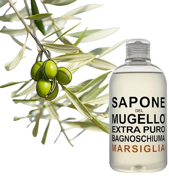 Gel de dus extra pur de Marsiglia Sapone del Mugello 500ml