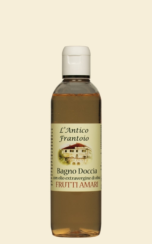 Gel de dus pe baza de ulei extravirgin de masline si fructe amare L'Antico Frantoio di Saguato 250ml