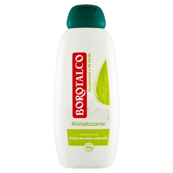 Gel de dus revitalizant bergamota si ceai verde Borotalco Rivitalizzante  450ml