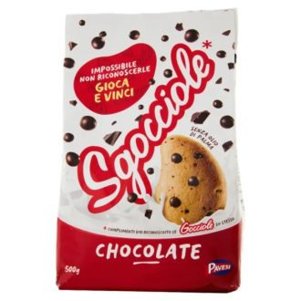 Gocciole Chocolate Pavesi Biscuiti cu Picaturi de ciocolata 500g