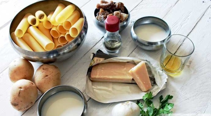 ingredienti-cannelloni-patate-e-porcini