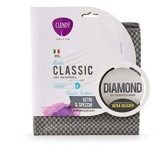 Laveta microfibre pentru geamuri si oglinzi Diamond Vetri Clendy