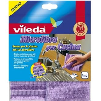 Laveta pentru bucatarie Panno Cucina in Microfibra 2in1 Vileda