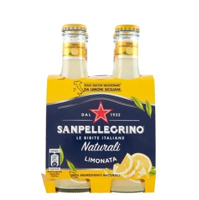 limonada_san_pellegrino_sticla_200ml Bautura racoritoare carbogazoasa Limonada San Pellegrino, 4buc x 200ml SGR