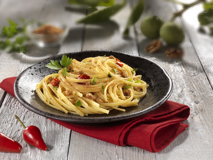 Linguine cu nuci