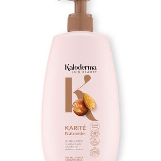 Lotiune de corp pentru piele uscata cu unt de karite si ulei de migdale Kaloderma 400 ml