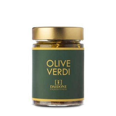 Masline verzi conservate in ulei Daidone Exquisiteness 300g Masline verzi conservate in ulei Daidone Exquisiteness 300g