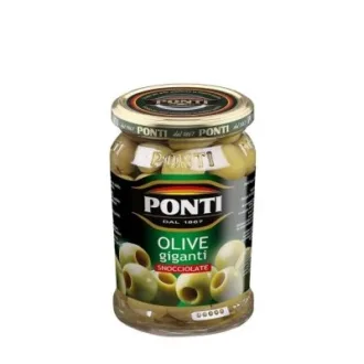 Masline verzi Italia fara samburi in saramura Ponti 290g