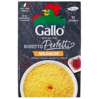 Orez italian Risotto alla Milanese cu sofran de Persia Gallo 175g