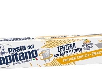 Pasta de dinti cu portocale si ghimbir Pasta del Capitano 75 ml