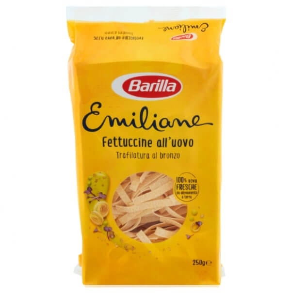 Paste Barilla Emiliane Fettuccine cu ou 250g Paste Barilla Emiliane Fettuccine cu ou 250g