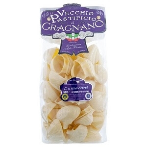 Paste italiene fara ou Lumaconi Il Vecchio Pastificio di Gragnano 500g