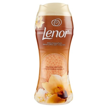 Perle parfumate pentru rufe Lenor Oro & Fiori Di Vaniglia 140g