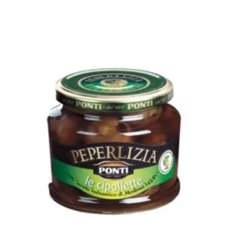 Ponti Peperlizia ceapa de primavara in otet balsamic 350g